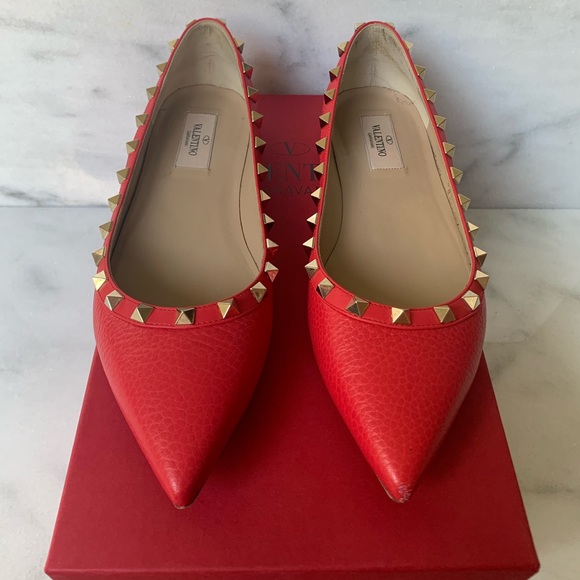❌SOLD❌Valentino Ballerina Flats - Picture 2 of 8